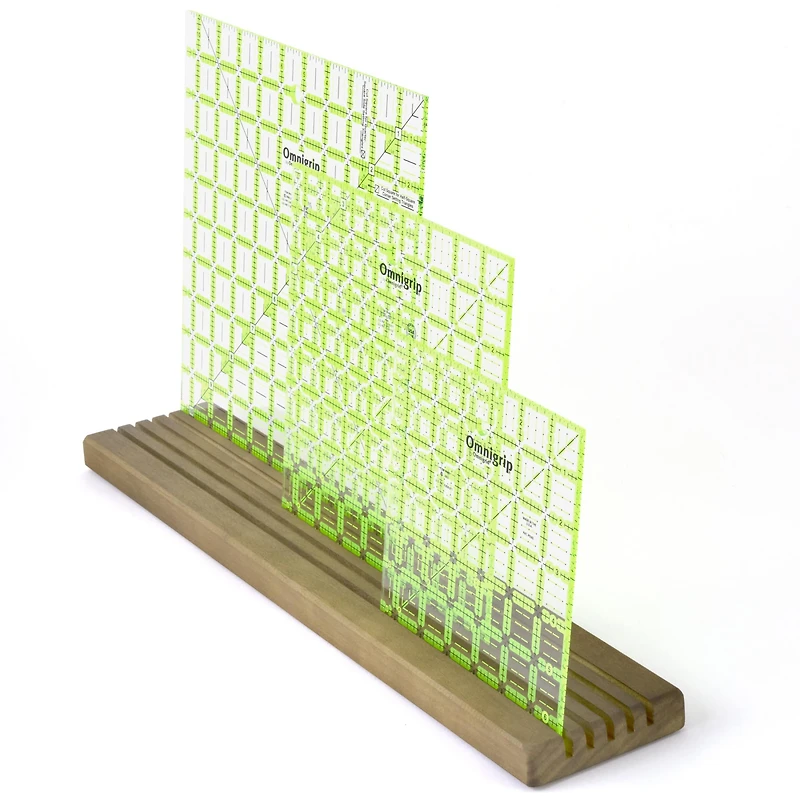 Omnigrid® Wooden Ruler Rack