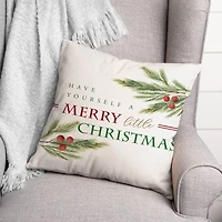 Have Merry Little Christmas Throw Pillow
