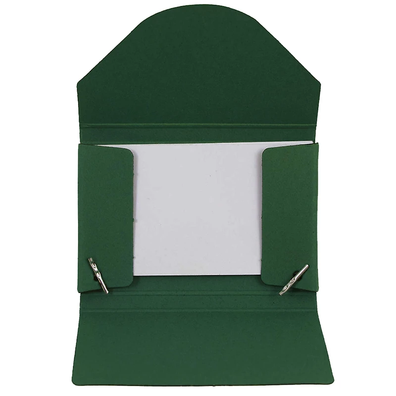 JAM Paper Kraft Ecoboard Business Card Case with Round Flap