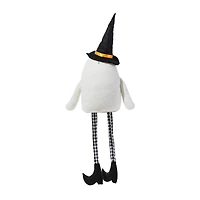 Glitzhome® 65.25"H Lighted Halloween Oversized Fabric Ghost Shelf Sitter
