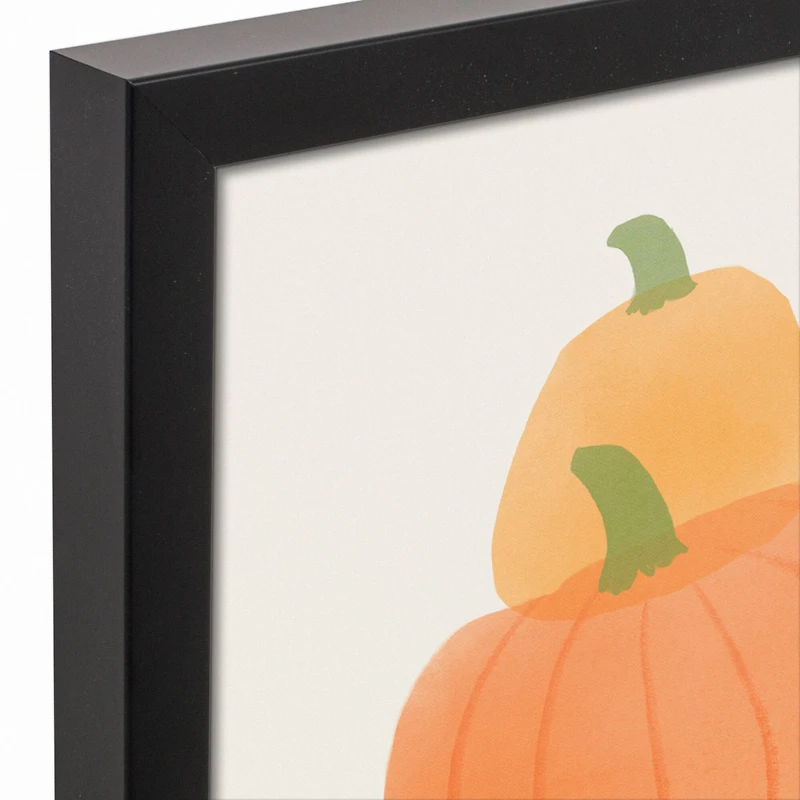 May Your Cider Stay Hot Canvas Wall Art with Black Frame