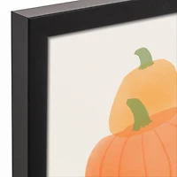 May Your Cider Stay Hot Canvas Wall Art with Black Frame