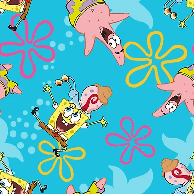 Springs Creative Spongebob & Friends Cotton Fabric