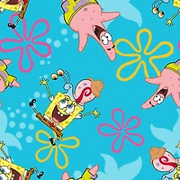 Springs Creative Spongebob & Friends Cotton Fabric