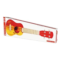 Hape Red & Yellow Kid's Wooden Toy Ukulele