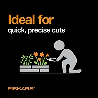 Fiskars® 6" Non-Stick Micro-Tip® Pruning Snips