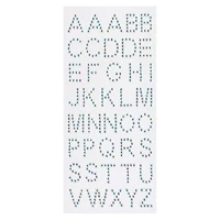 Iridescent Rhinestone Alphabet Stickers by Recollections™