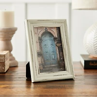 Simply Essentials™ Distressed White Frame by Studio Décor