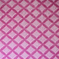 Feldman Pink Lattice Minky Fabric