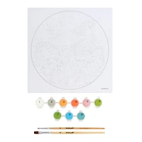 Mushroom Paint-by-Number Plywood Surface Kit by Artist's Loft®