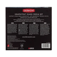 Derwent® 19-Piece Graphitint Mixed Media Set