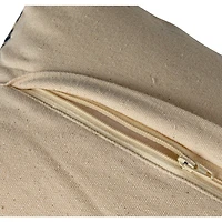 Hello Honey® 36" Blue & White Lumbar Accent Pillow