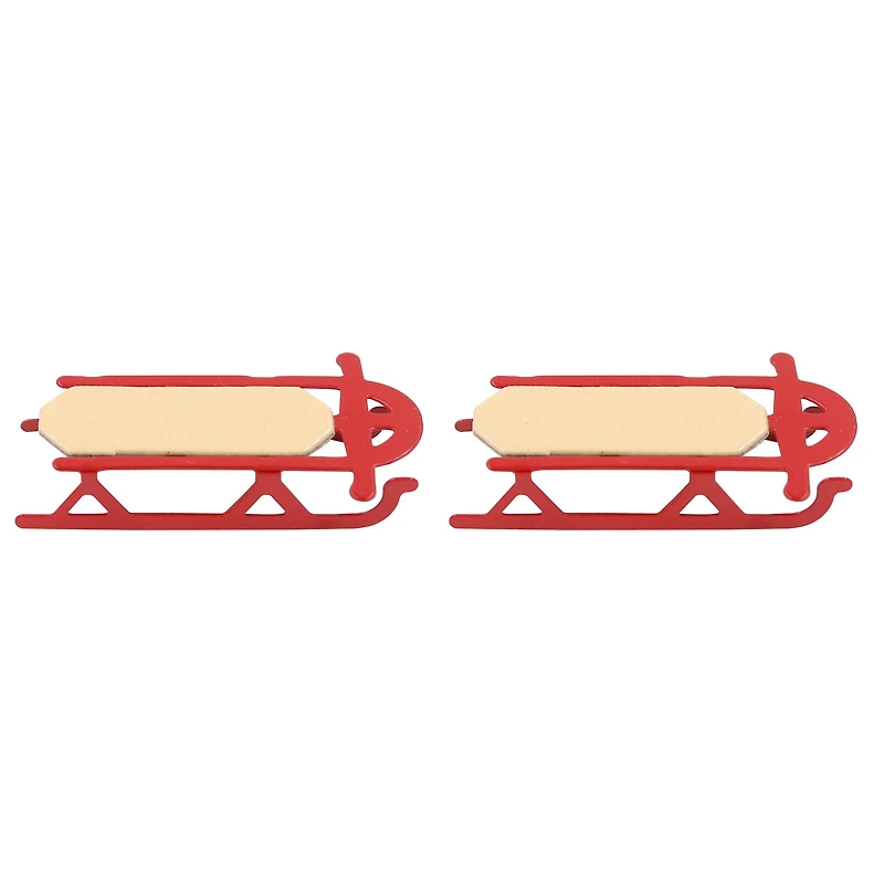 Mini Red Sled Decorations by Ashland®