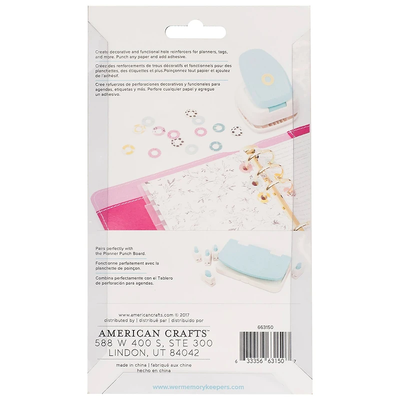 We R Memory Keepers® Reinforce Hole Punch-Circle