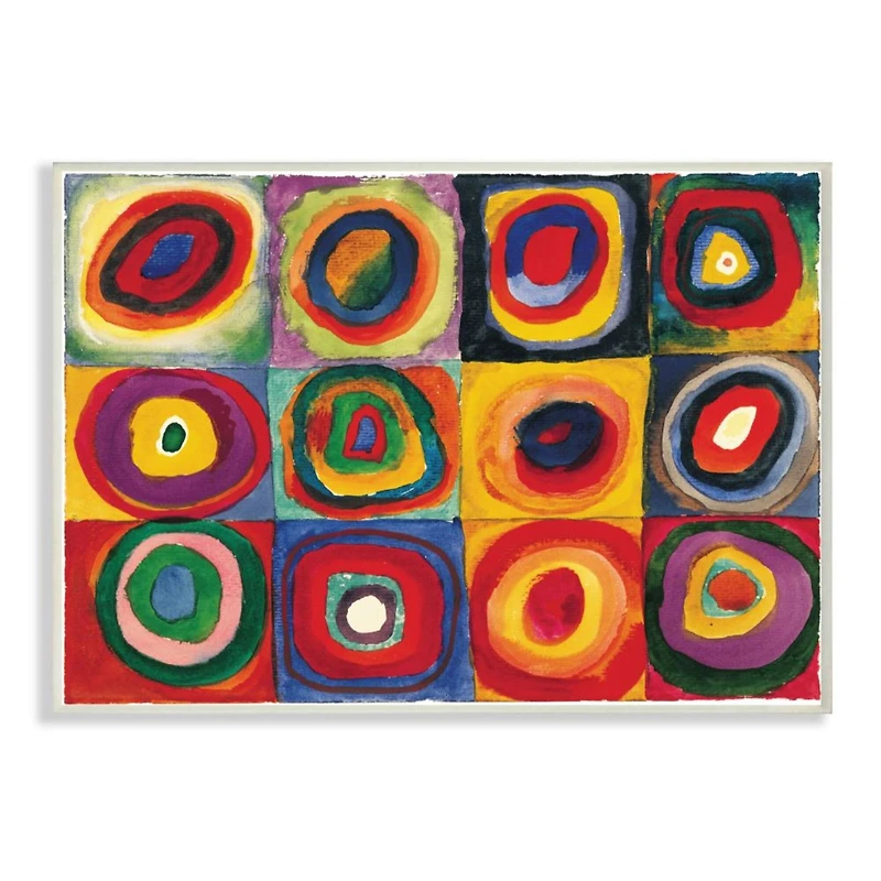 Stupell Industries Abstract Circles Wall Art