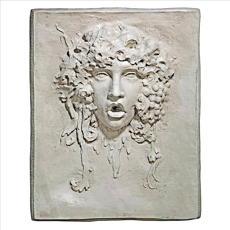 Design Toscano Vappa Grape Goddess Wall Plaque