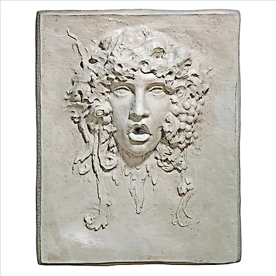 Design Toscano Vappa Grape Goddess Wall Plaque