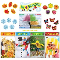Trend Enterprises® The 4 Seasons Wipe Off Learning Set