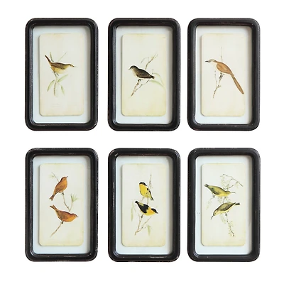 Hello Honey® Bird Art Framed Wall Décor Set