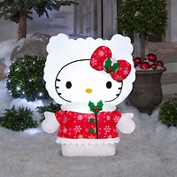 3ft. Airblown® Inflatable Christmas Hello Kitty in Snowflake Dress