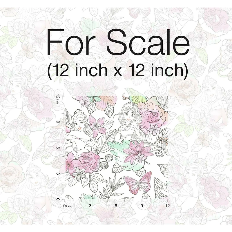 RoomMates Disney® Princess Floral Peel & Stick Wallpaper