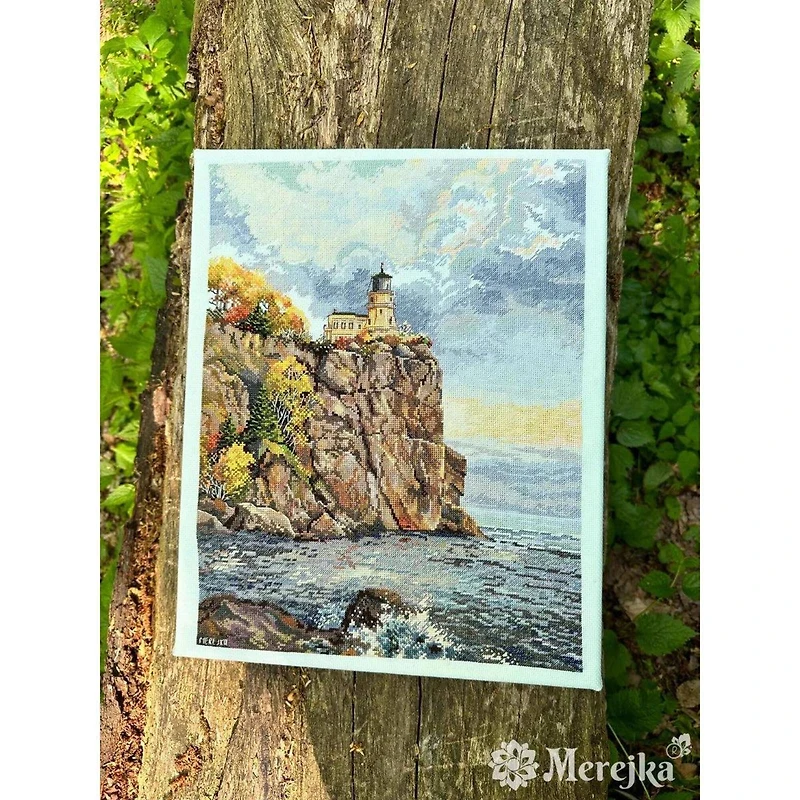 Merejka Split Rock Lighthouse Counted Cross Stitch Kit