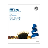 GE StayBright® 200ct. Warm White LED String Lights