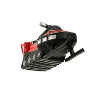 5" Black & Red Glass Snowmobile Ornament by Ashland®