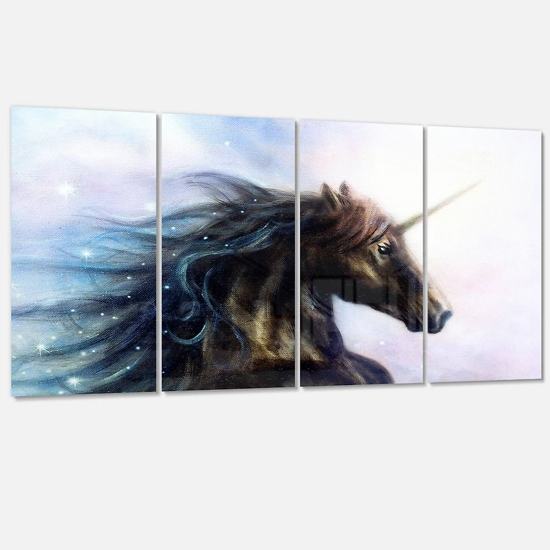 Designart - Black Unicorn