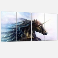 Designart - Black Unicorn