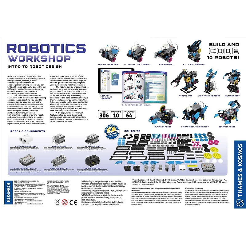 Thames & Kosmos Robotics Workshop Kit