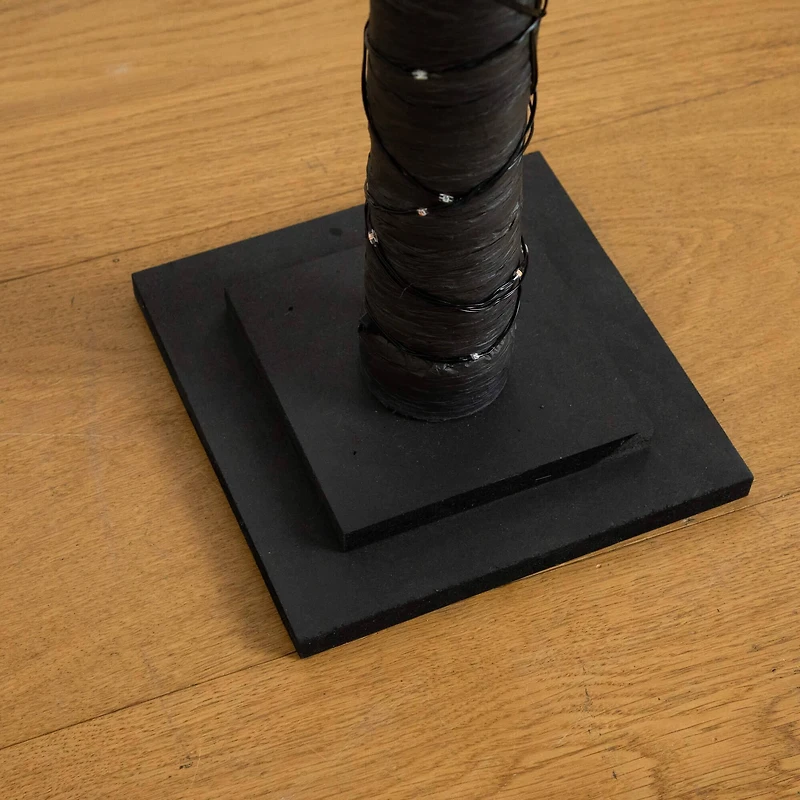 5ft. Pre-Lit Artificial Halloween Twig Tree with 360 Orange & Purple LED Lights