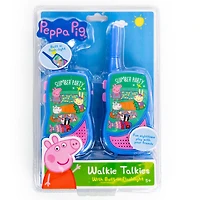 Peppa Pig Walkie Talkies with Built-in Flashlight