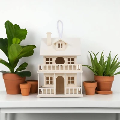 9" Wood 2-Story Birdhouse by Make Market®