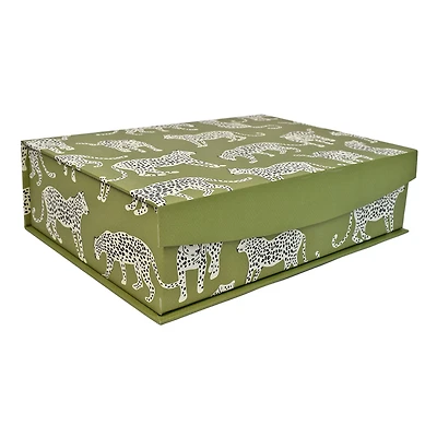 Safari Flip Top Decorative Box by Ashland