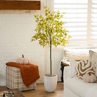 5ft. Autumn Nandina Artificial Fall Tree