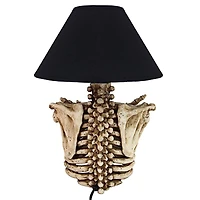 Design Toscano 14.5" Rest in Pieces Gothic Skeleton Table Lamp