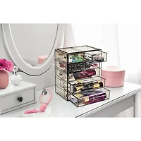 Sorbus Makeup & Jewelry Storage Case with 3 Large & 4 Small Drawers
