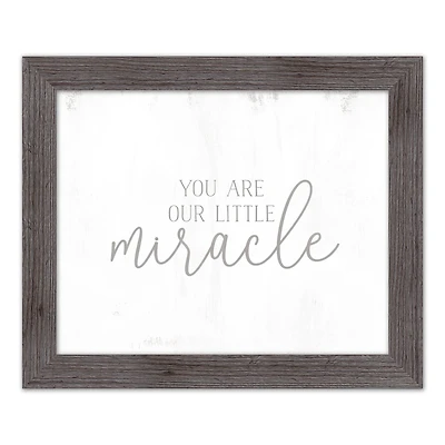 Our Little Miracle Framed Print Wall Hanging