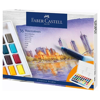 Faber-Castell Color Watercolor Pan Set