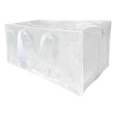 13" x 29" x 14" White Soft Storage Bag by Simply Tidy®