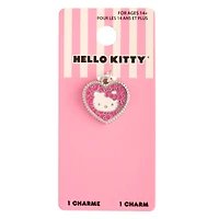Hello Kitty® Pink Mosaic Heart Enamel Charm