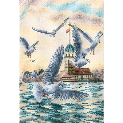 RTO With the Flavor of Salt, Wind & Sun Sea Birds Cross Stitch Kit