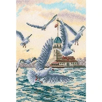 RTO With the Flavor of Salt, Wind & Sun Sea Birds Cross Stitch Kit