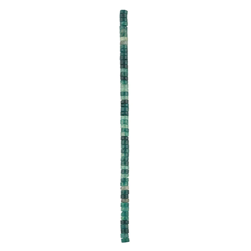 Green Agate Heishi Beads, 6mm by Bead Landing™