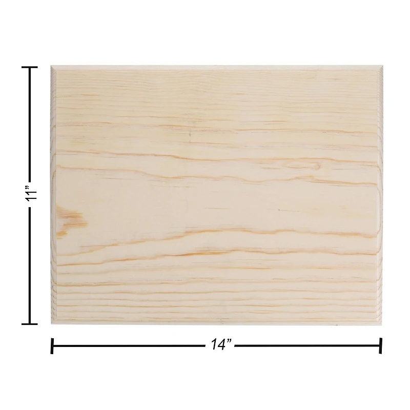 Good Wood 14" x 11" Pine Plaque