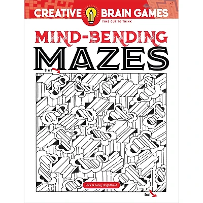 Dover Publications Creative Brain Games Mind-Bending Mazes Book