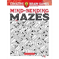 Dover Publications Creative Brain Games Mind-Bending Mazes Book