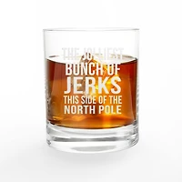 11oz. Jolliest Bunch of Jerks Whiskey Glass