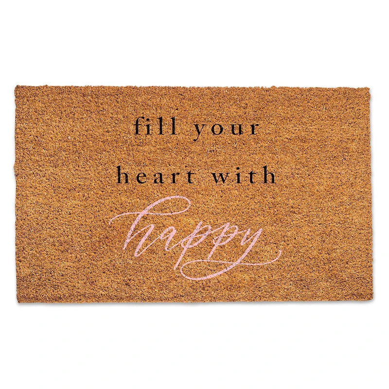 Fill Your Heart Doormat